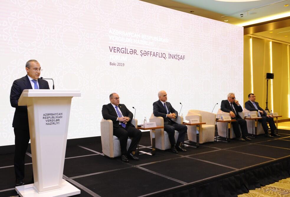 Mikayıl Cabbarov: "2018-ci ildə aktiv fəaliyyət göstərən hər 1000 ödəyicidən yalnız 4-də səyyar vergi yoxlaması aparılıb"