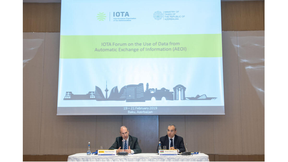IOTA-nın icraçı katibi: "Vergi sahəsində əməkdaşlıq faydalıdır"