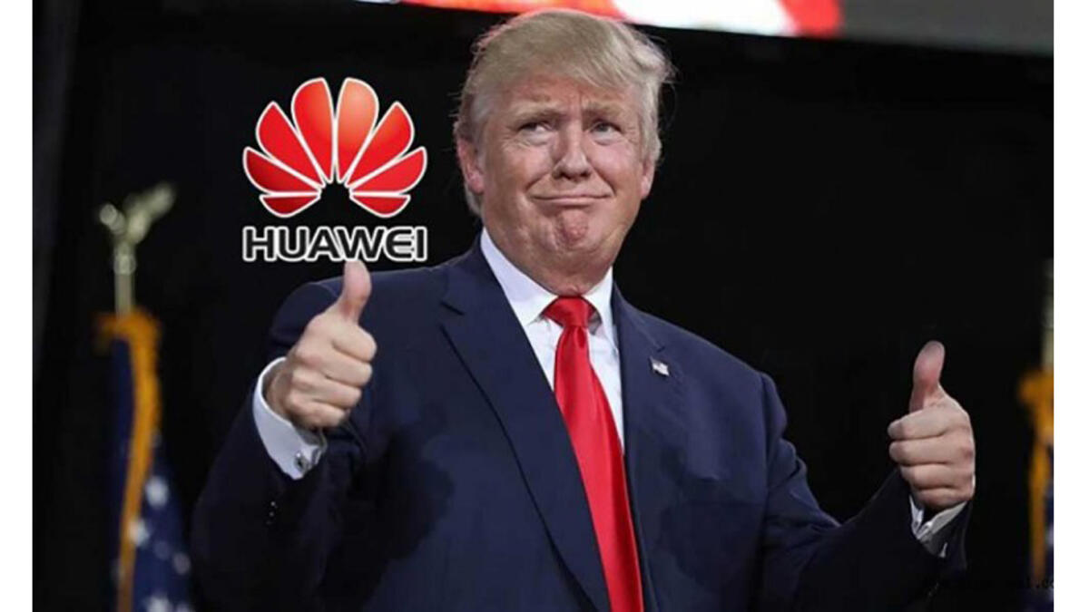 Tramp ABŞ şirkətlərinin "Huawei"yə proqram təminatı satmasına icazə verib