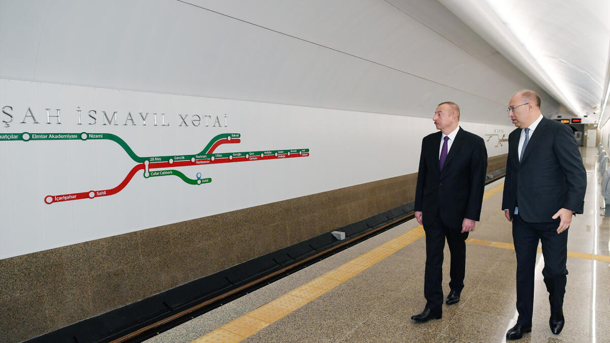 Əllidən çox yaşı olan metro stansiyası ən müasir görkəmdə sərnişinlərin xidmətində olacaq