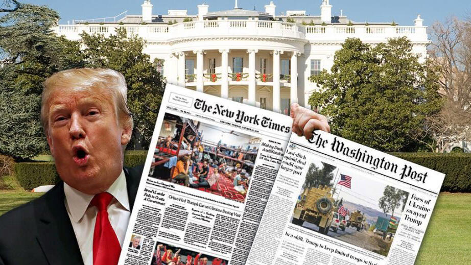 Tramp "New York Times" və "Washington Post" qəzetlərinə abunəni ləğv etdirir