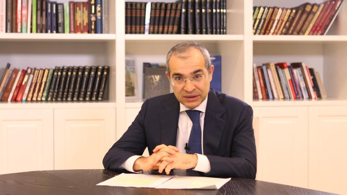 İqtisadiyyat naziri Mikayıl Cabbarov kütləvi informasiya vasitələrinə müsahibə verib