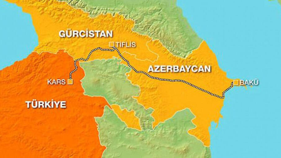 Bakı-Tbilisi-Qars dəmir yolunun ötürücülük qabiliyyəti artırılacaq