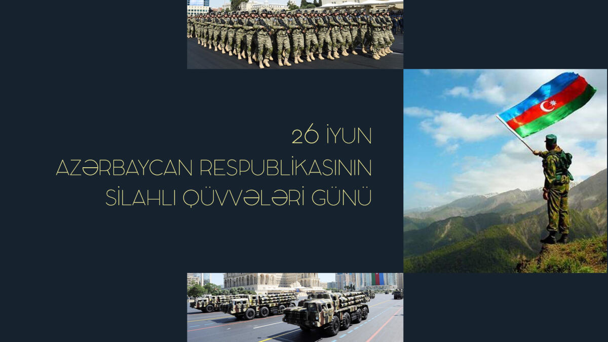Azərbaycan Silahlı Qüvvələrinin yaranmasından 102 il ötür
