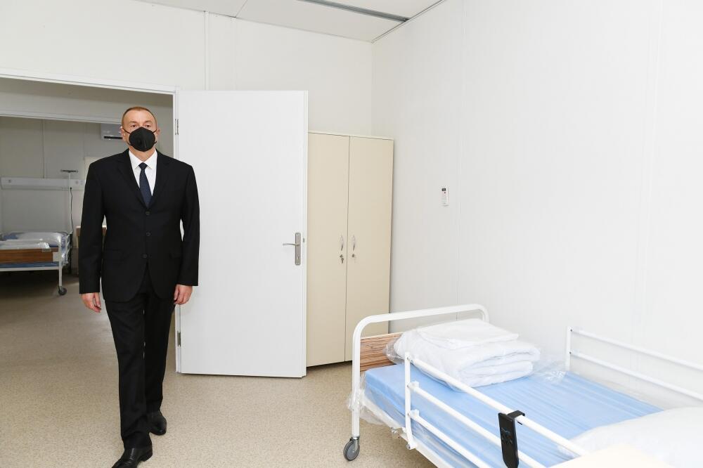 Dövlətimizin başçısı Qəbələ rayonunda səfərdə olub