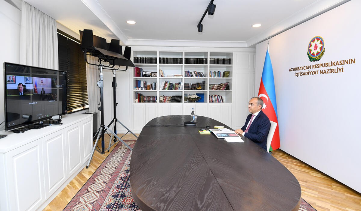 İqtisadiyyat nazirinin təqdimatında vebinar təşkil edilib