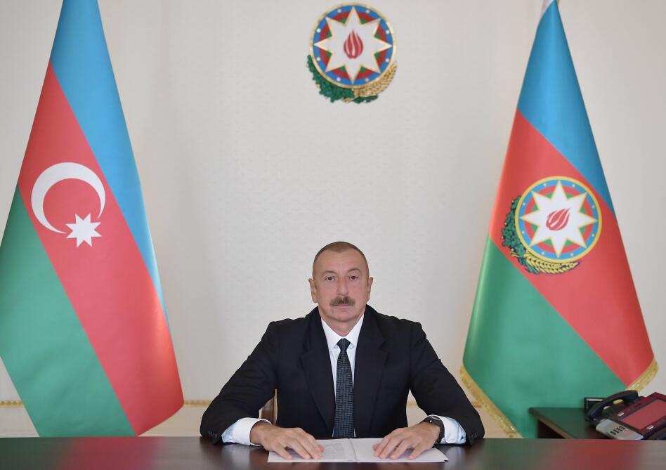 Prezident İlham Əliyev “COVID-19 dövrü və sonrakı dönəmdə Dayanıqlı İnkişaf Məqsədlərinin 2030-cu il Gündəliyinin maliyyələşdirilməsi” mövzusunda dövlət və hökumət başçılarının toplantısında videoformatda çıxış edib
