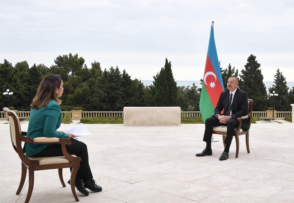 Prezident İlham Əliyev "Əl-Cəzirə" televiziya kanalına müsahibə verib