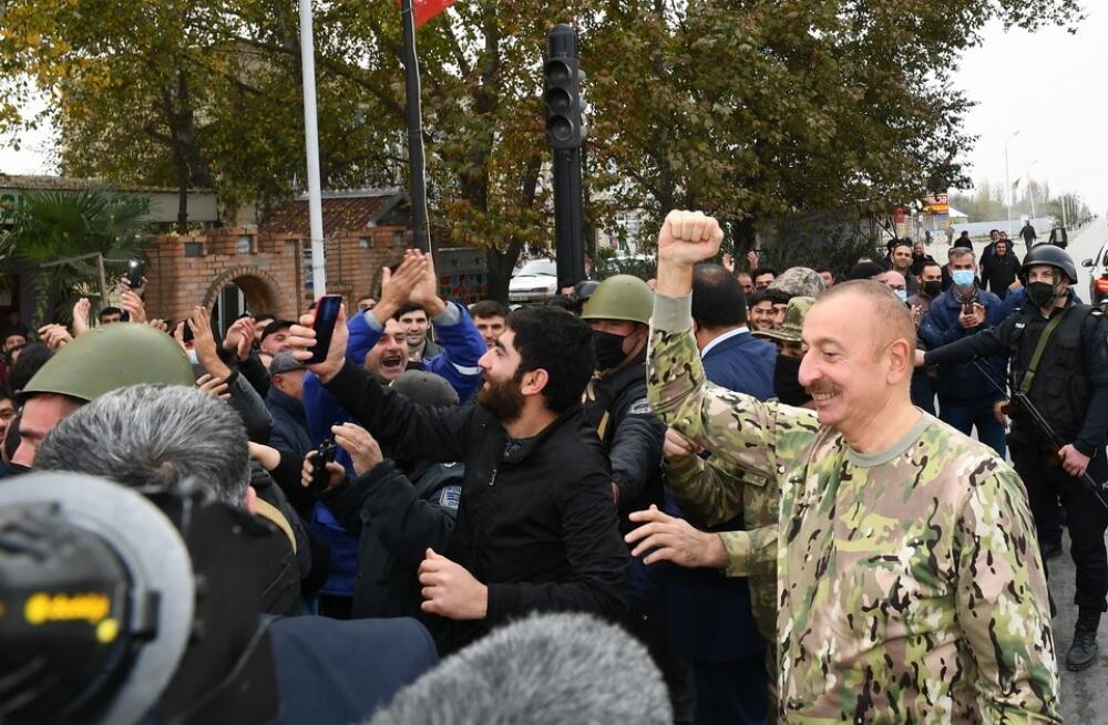 Prezident İlham Əliyev: Biz bundan sonra qürur hissi ilə yaşayacağıq - müzəffər xalq, güclü dövlət, yenilməz ordu və güclü iradə sahibi kimi