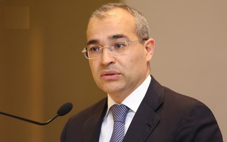 Mikayıl Cabbarov: İşğaldan azad olunmuş ərazilərə xüsusi güzəştli iqtisadi rejimin tətbiqi təklif olunur