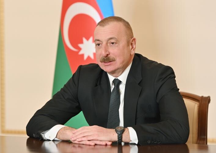 Prezident İlham Əliyev "Signify" şirkətinin baş icraçı direktorunu və şirkətin rəhbərliyinin digər nümayəndələrini videoformatda qəbul edib