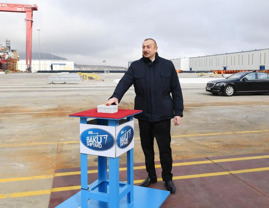 Prezident İlham Əliyev açılış mərasimlərində iştirak edib
