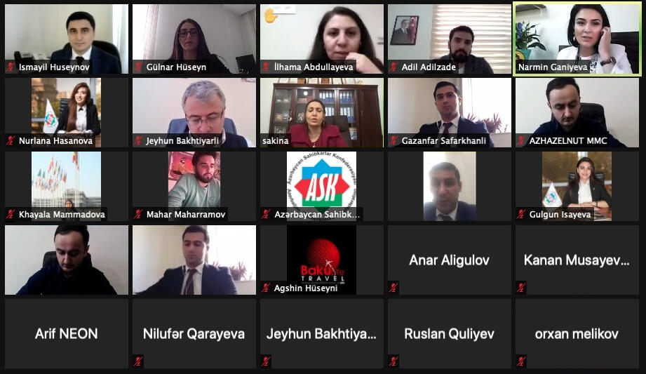 Sahibkarlar üçün vebinar keçirilib