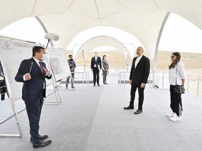 Abşeron rayonunda Palçıq Vulkanları Turizm Kompleksinin təməli qoyulub