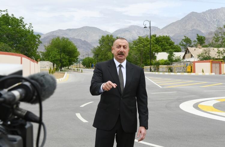 Prezident İlham Əliyev Azərbaycan Televiziyasına müsahibə verib