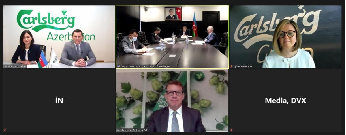İqtisadiyyat Nazirliyi və “Carlsberg Azerbaijan” arasında Anlaşma Memorandumu imzalanıb