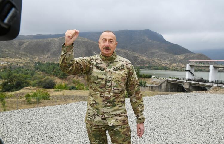 Prezident İlham Əliyev Tərtər və Bərdə rayonlarında səfərdə olub