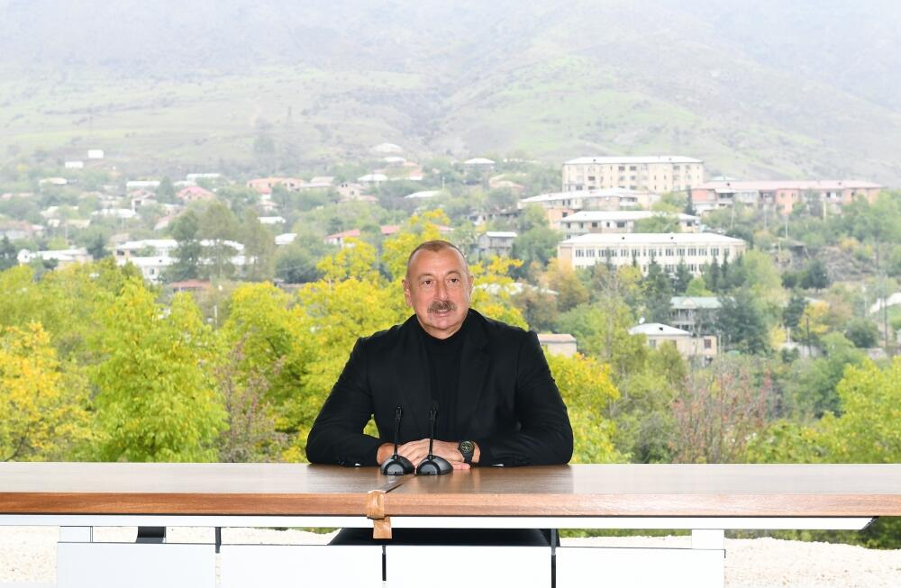 Prezident İlham Əliyev Xocavənd rayon ictimaiyyətinin nümayəndələri ilə görüşüb
