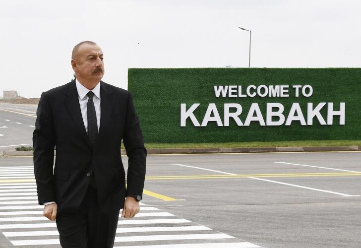 Füzuli Beynəlxalq Hava Limanında yaradılan şəraitlə tanışlıq