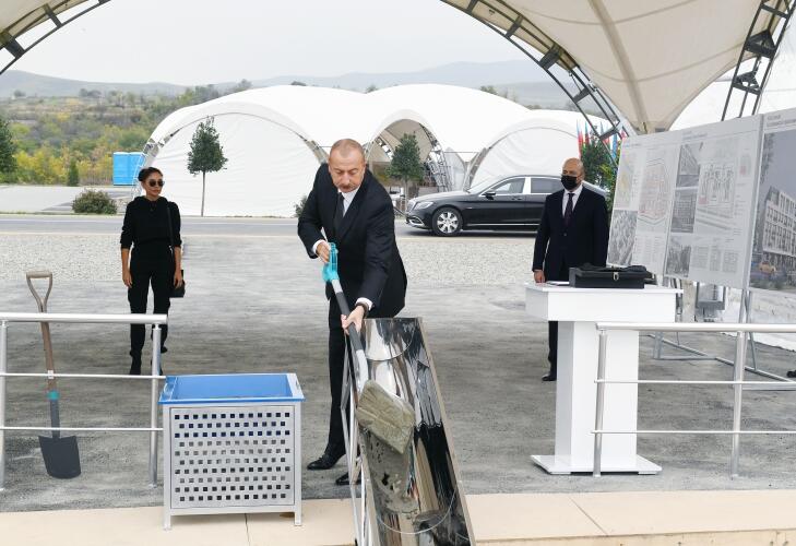 Füzuli şəhərində çoxmənzilli yaşayış məhəlləsi salınacaq