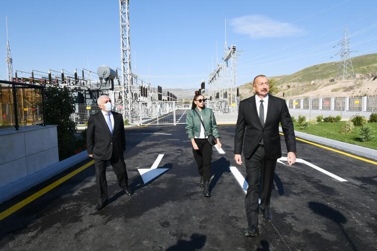 “Qubadlı” yarımstansiyasının açılışı olub