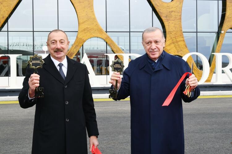 Füzuli Beynəlxalq Hava Limanının açılış mərasimi olub