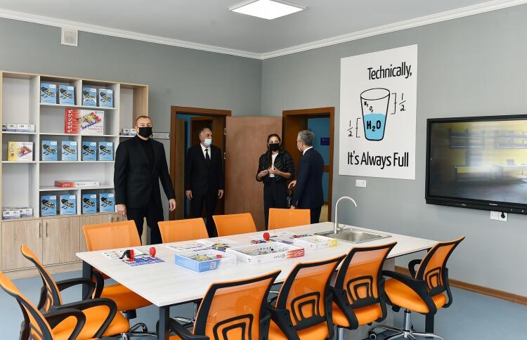 İsmayıllı şəhərində 6 saylı tam orta məktəbin yeni binası istifadəyə verilib