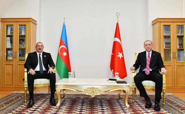 Prezident İlham Əliyevin Türkiyə Prezidenti Rəcəb Tayyib Ərdoğan ilə görüşü olub
