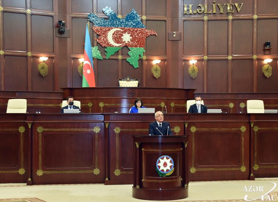 Baş nazir Əli Əsədov: Azərbaycanda qazlaşdırmanın səviyyəsi 96,19 faiz təşkil edir