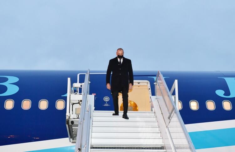 Prezident İlham Əliyev Şərq Tərəfdaşlığı Proqramının VI Sammitində iştirak etmək üçün Belçikaya işgüzar səfər edib