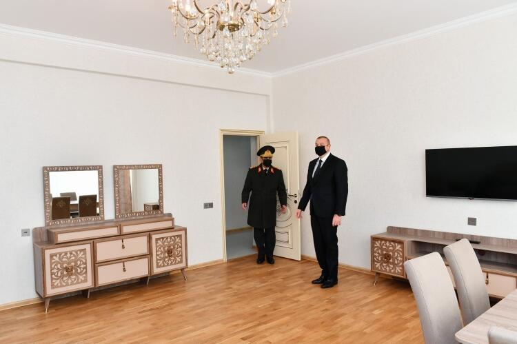 MİDA-nın Hövsan və Yasamal Yaşayış komplekslərində hərbçilər üçün nəzərdə tutulmuş mənzillər istifadəyə verilib