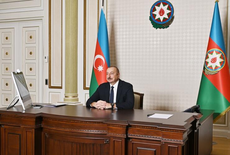 Prezident İlham Əliyev İranın yol və şəhərsalma nazirini videoformatda qəbul edib