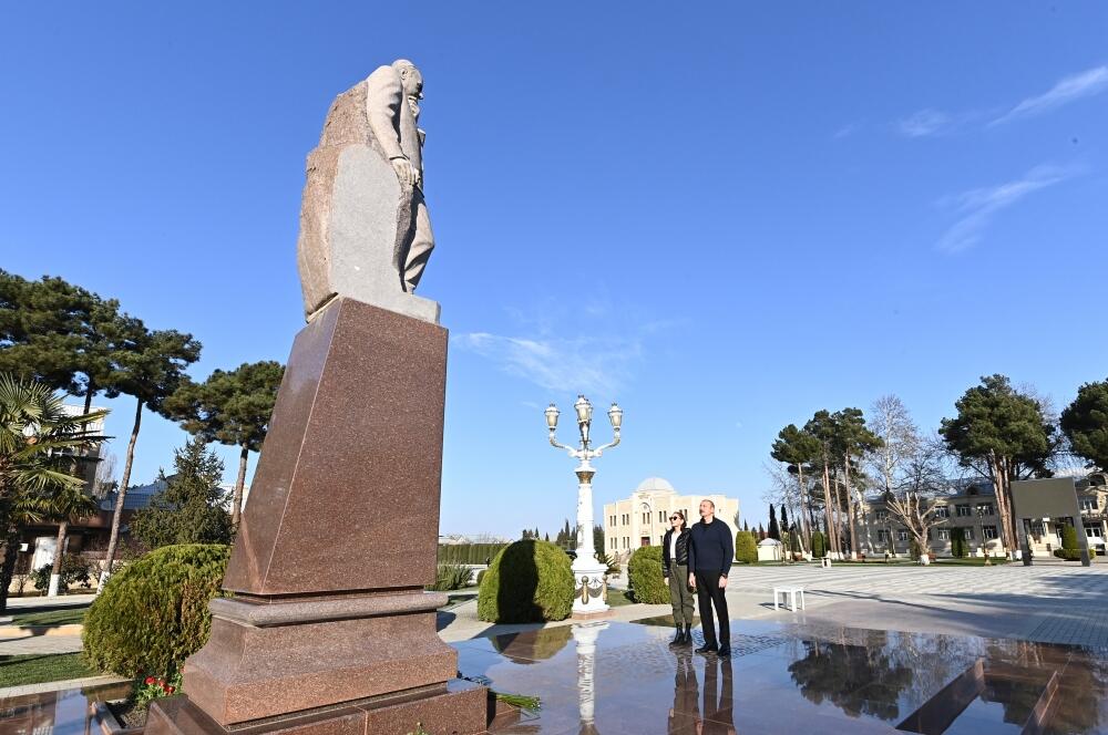 Prezident İlham Əliyev və birinci xanım Mehriban Əliyeva Ağcabədi rayonunda olublar