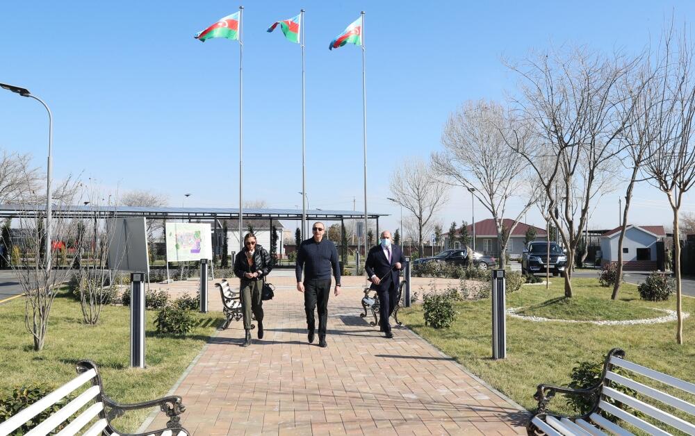 Azərbaycan Prezidentinin xüsusi nümayəndəliyinin qərargahında yaradılan şəraitlə tanışlıq