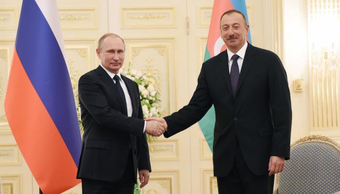 Azərbaycan Prezidenti İlham Əliyev ilə Rusiya Prezidenti Vladimir Putin arasında təkbətək görüş olub