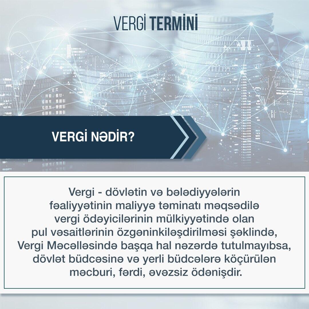 VERGİ NƏDİR?