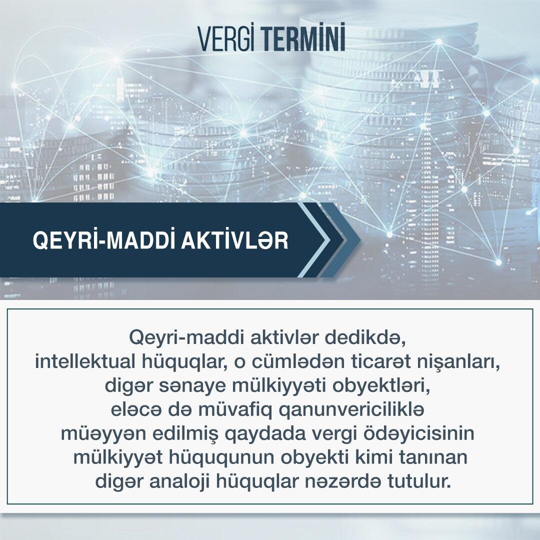QEYRİ-MADDİ AKTİVLƏR