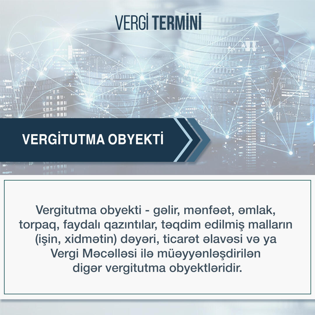 VERGİTUTMA OBYEKTİ