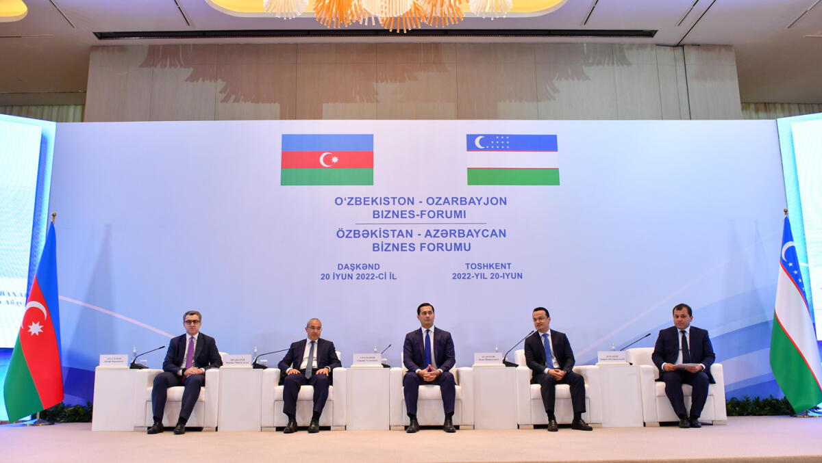 Daşkənddə Özbəkistan-Azərbaycan biznes forumu keçirilib