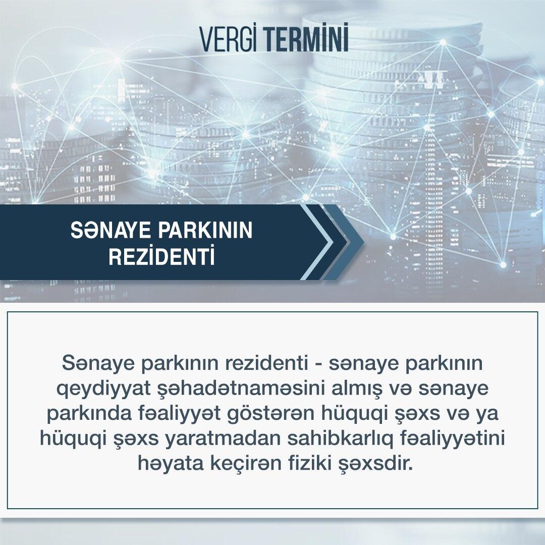 SƏNAYE PARKININ REZİDENTİ