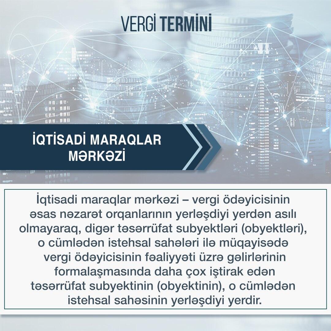 İQTİSADİ MARAQLAR MƏRKƏZİ