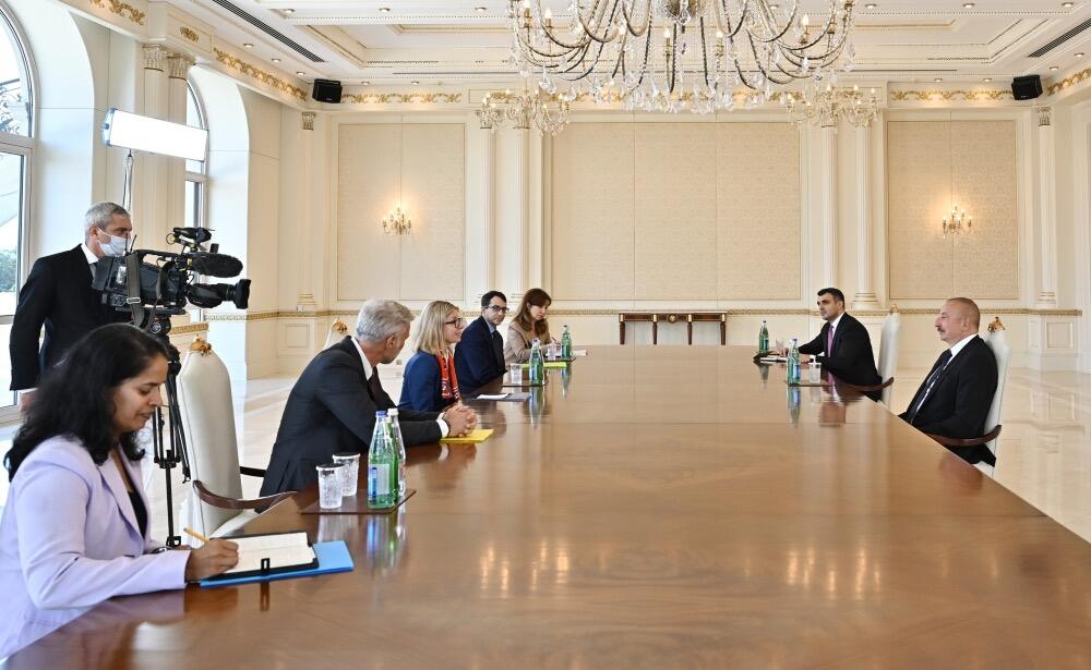 Prezident İlham Əliyev Dünya Bankının Avropa və Mərkəzi Asiya üzrə regional vitse-prezidentini qəbul edib