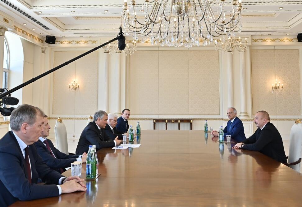 Prezident İlham Əliyev: Azərbaycan-Rusiya münasibətləri bütövlükdə region üçün böyük əhəmiyyət kəsb edir