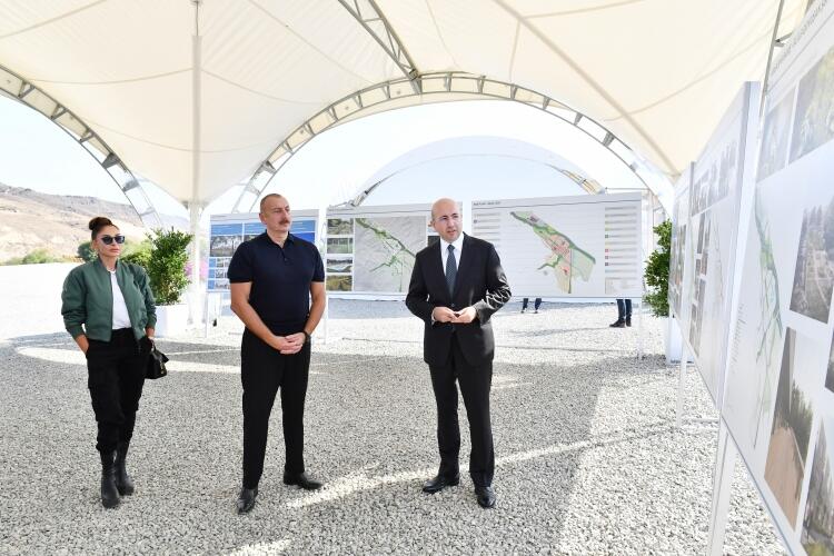 Prezident İlham Əliyev və birinci xanım Mehriban Əliyeva Cəbrayıl, Qubadlı və Zəngilan rayonlarına səfər ediblər