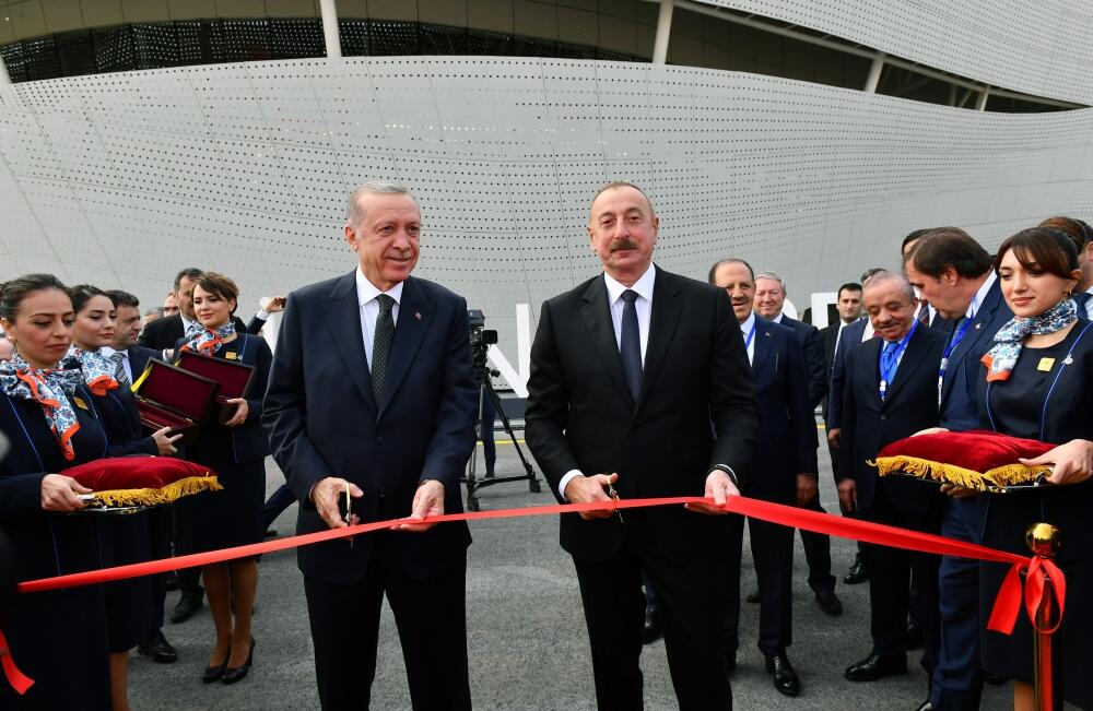Zəngilan Beynəlxalq Hava Limanının açılış mərasimi olub