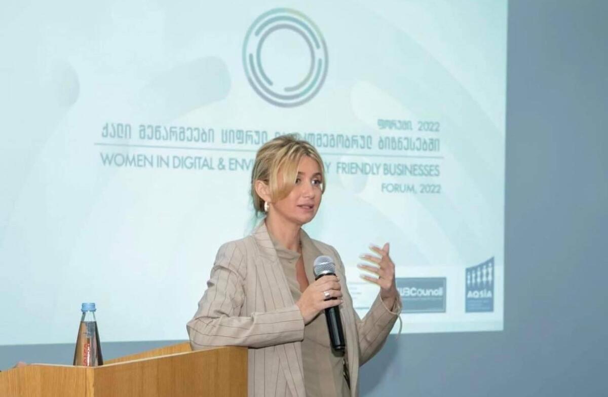 Natia Meparişvili: “Azərbaycandakı qadın sahibkarların mütərəqqi baxışları və iqtisadi təhlilləri məni heyran etdi”