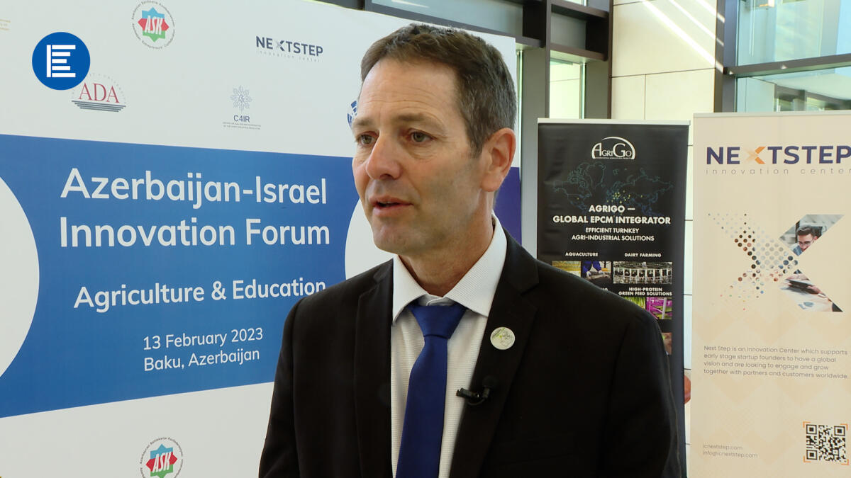 Eran Doron: “Azərbaycanın təcrübəsi İsrail üçün faydalı ola bilər”