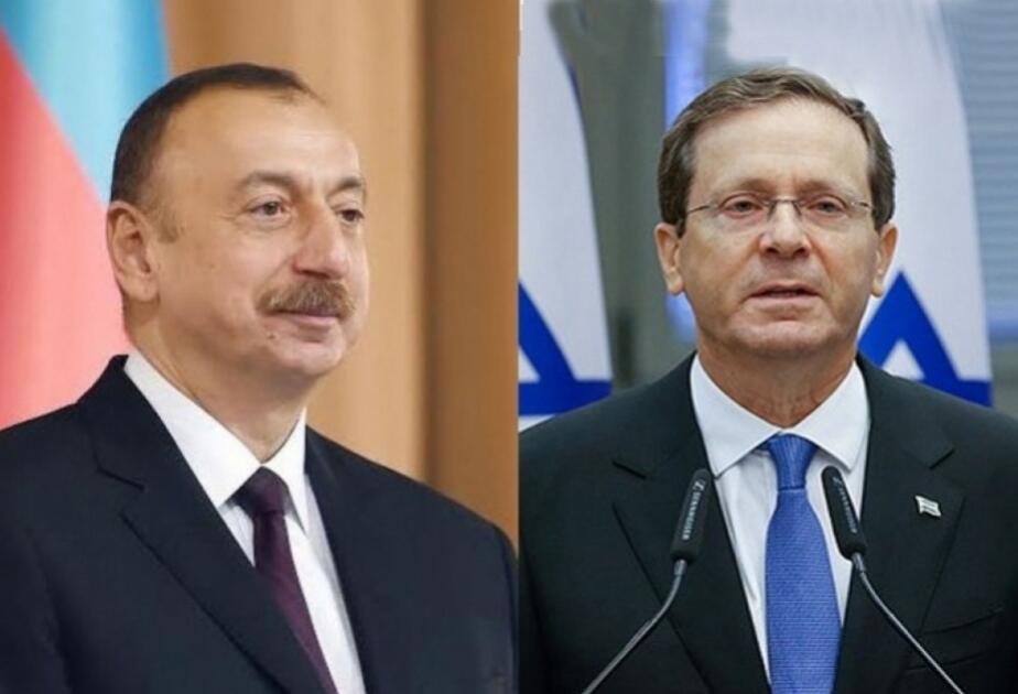 Prezident İlham Əliyev: “Azərbaycan-İsrail əlaqələrinin bugünkü səviyyəyə çatması məmnunluq doğurur”