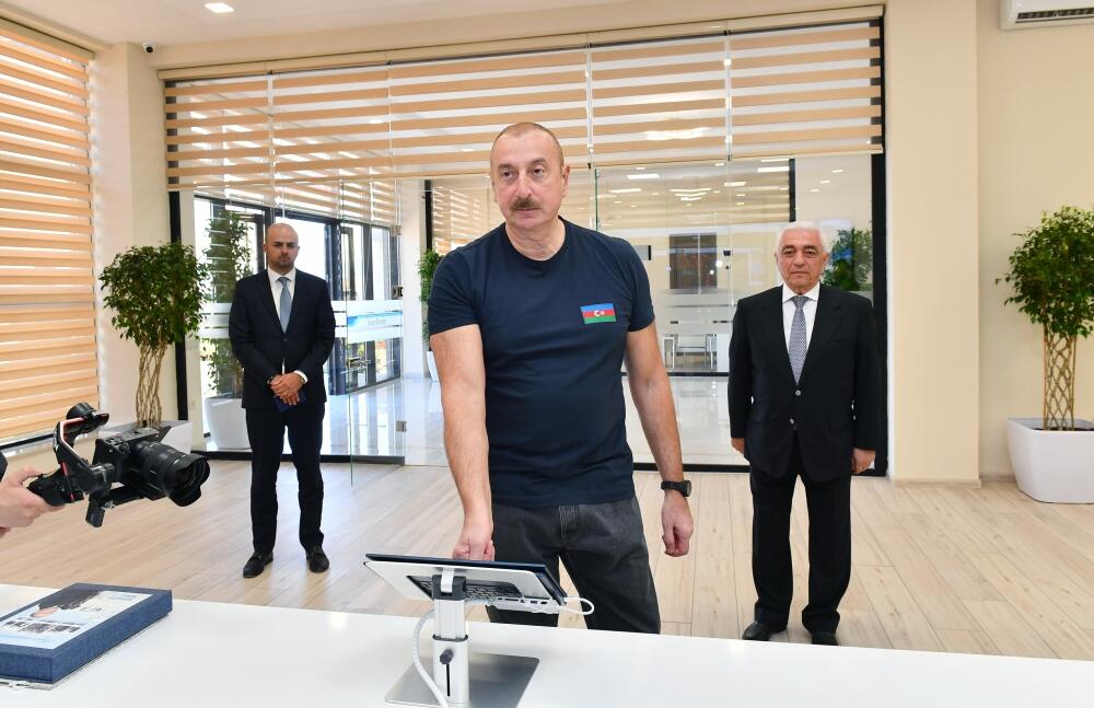 Prezident İlham Əliyev 330 kV-luq “Cəbrayıl” qovşaq yarımstansiyasının açılışını edib