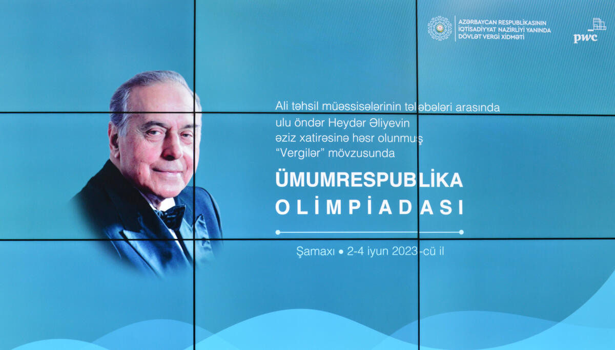 Ulu öndər Heydər Əliyevin xatirəsinə həsr olunmuş olimpiada keçirilib